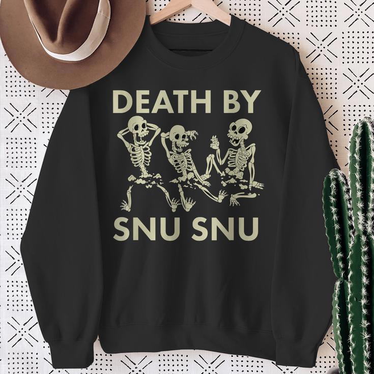 Death Von Snu-Snu Sweatshirt Geschenke für alte Frauen