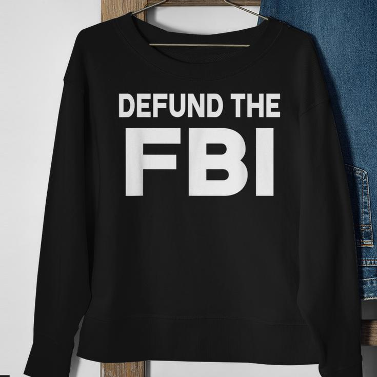 Defund The Fbi Sweatshirt Gifts for Old Women