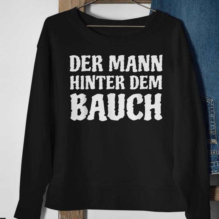 Der Mann Hinterdem Bauch German Language Sweatshirt Geschenke für alte Frauen