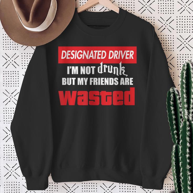 ated Driver Sober Friend Sweatshirt Gifts for Old Women