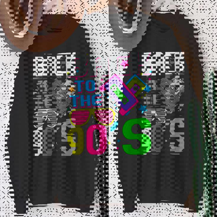 Deuelta A Los Años 90 Y 90 Estilo Retro De Los Años 90 Música Camisa de entrenamiento Regalos para ancianas