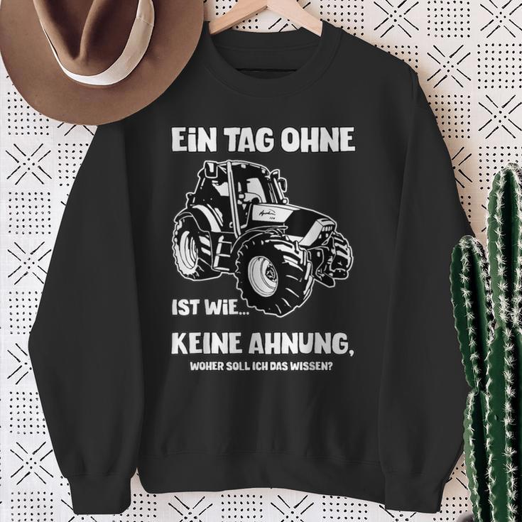 Deutz Fahr Landwirtschaft Baür Agrotron Lohn Ohne Sweatshirt Geschenke für alte Frauen