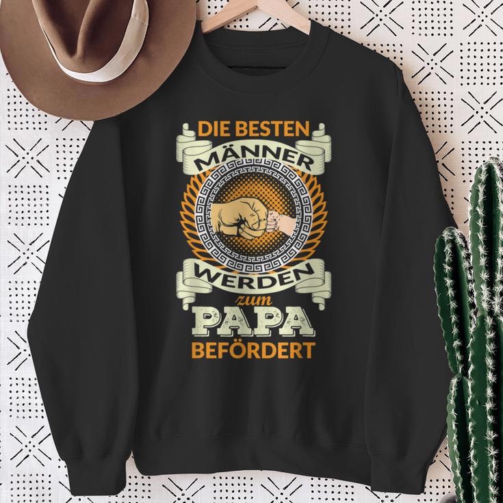 Die Besten Männer Werden Zum Papa Befodered Sweatshirt Geschenke für alte Frauen