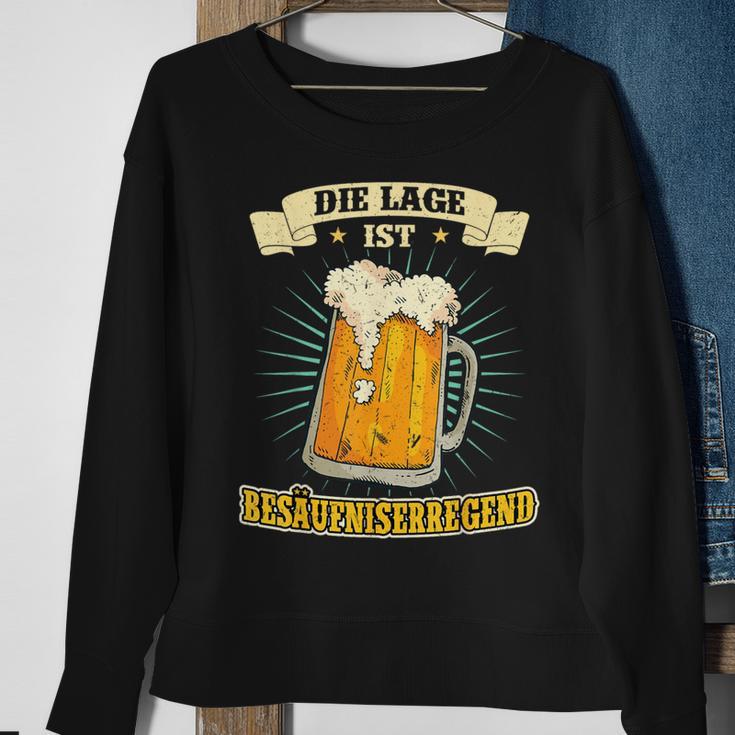 Die Lage Ist Besaffniserregen Sweatshirt Geschenke für alte Frauen