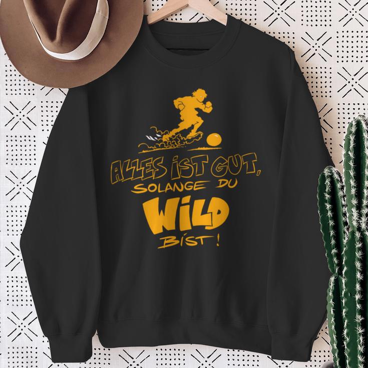 Die Wilden Kerle Motto Long-Sleeved Sweatshirt Geschenke für alte Frauen