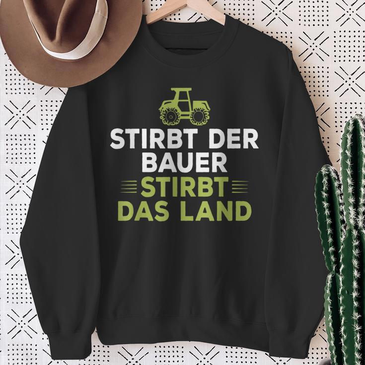 Dies Der Bauer Dies Das Land Landwirte Zukunft Demo Sweatshirt Geschenke für alte Frauen