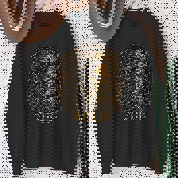 Dieu Grec Ancien Zeus Olympiens De Grèce Sweater e Cadeaux pour les femmes âgées