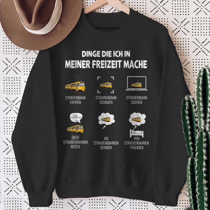 Dinge Die Ich In Meiner Freizeit Mache Stratratrabahn German Sweatshirt Geschenke für alte Frauen