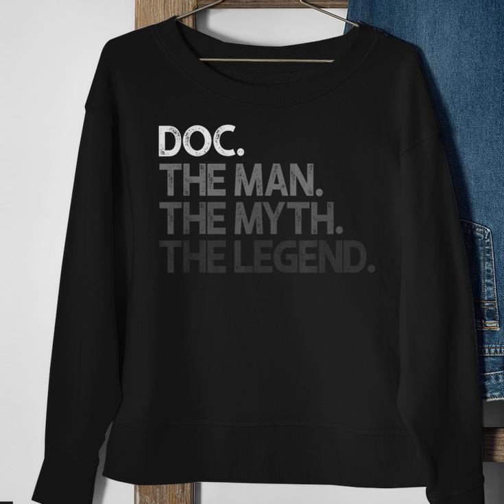 Doc Doctor The Man Myth Legend Sweatshirt Gifts for Old Women