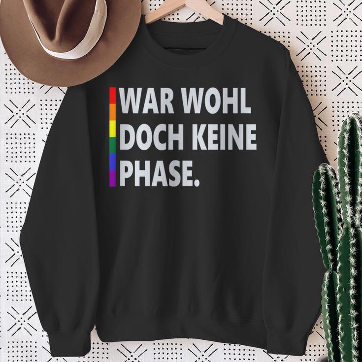 Doch Keine Phase Lgbt Queer Csd Gay Pride Flag Lgbt Sweatshirt Geschenke für alte Frauen