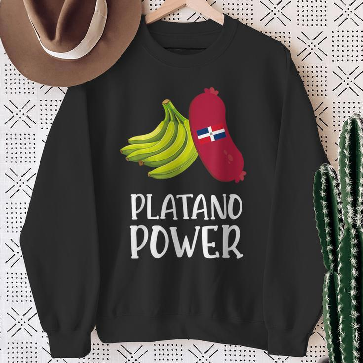 Dominican Republic Dominican Platano Dominicana Sweatshirt Gifts for Old Women