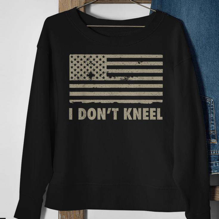 I Don't Kneel Desert Tan Sweatshirt Gifts for Old Women