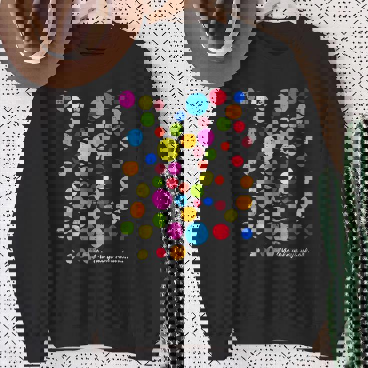 Dot Day Make Your Mark Polka Dot For Boys Girls Sweatshirt Gifts for Old Women