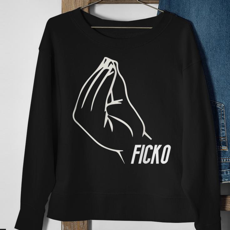 'Du Bisch Ein Ficko' 'Du Bisch Ein Ficko' 'Resin- Sweatshirt Geschenke für alte Frauen