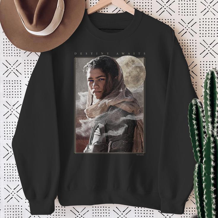 Dune Chani Destiny Awaits Portrait Sweatshirt Geschenke für alte Frauen