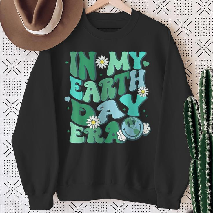 In My Earth Day Era Earth Day 2024 Save The Planet Sweatshirt Gifts for Old Women