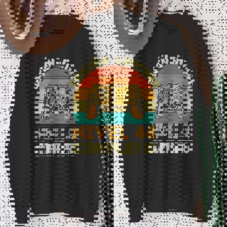 Edición Limitada Nivel 44 Completo Gamer Cumpleaños 44 Años Camisa de entrenamiento Regalos para ancianas