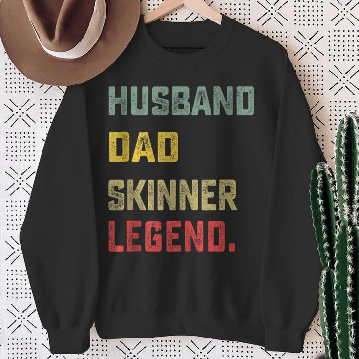 Ehemann Papa Skinner Legendeatertag Lustig Sweatshirt Geschenke für alte Frauen