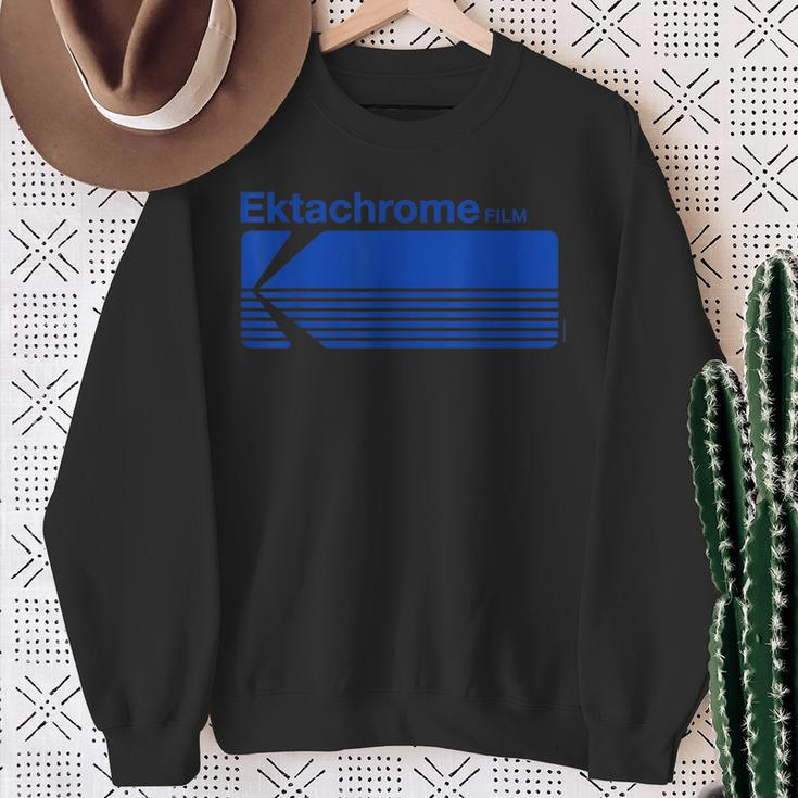 Ektachrome Film Vintage Logo Sweatshirt Gifts for Old Women