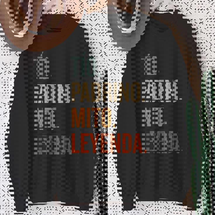 El Tío Padrino Mito Leyenda Regalo Para El Padrino Camiseta Camisa de entrenamiento Regalos para ancianas