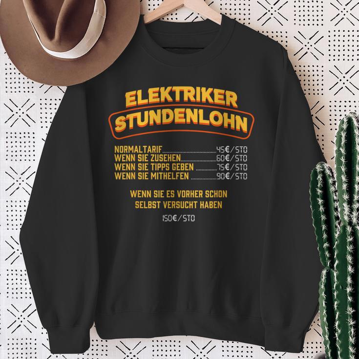 Elektroker Sweatshirt Geschenke für alte Frauen