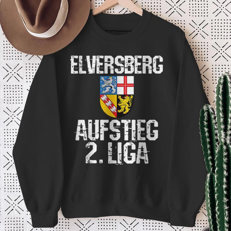 Elversberg Saarland Sve 07 Fan 2 League Aufsteigung 2023 Football Sweatshirt Geschenke für alte Frauen