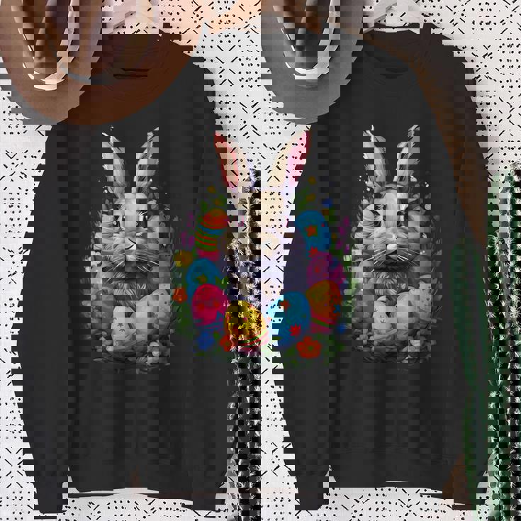 Printemps Pâques Karnickel Mignon Lapin De Pâques Motifs Sweater e Cadeaux pour les femmes âgées