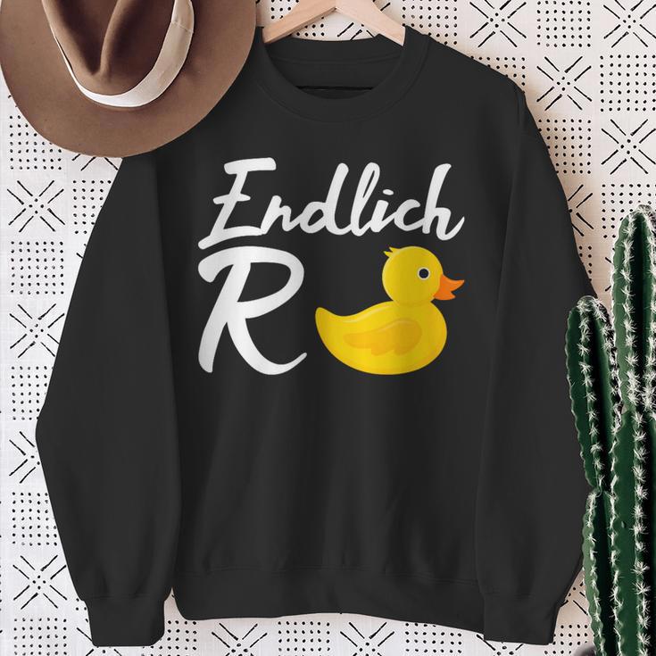 Endlich Retirement Sweatshirt Geschenke für alte Frauen