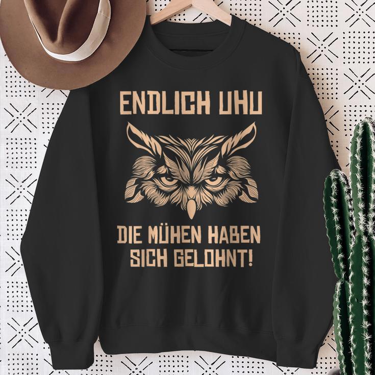 Endlich Uhu Under 100 Kg Diet Slimming Outfit Sweatshirt Geschenke für alte Frauen