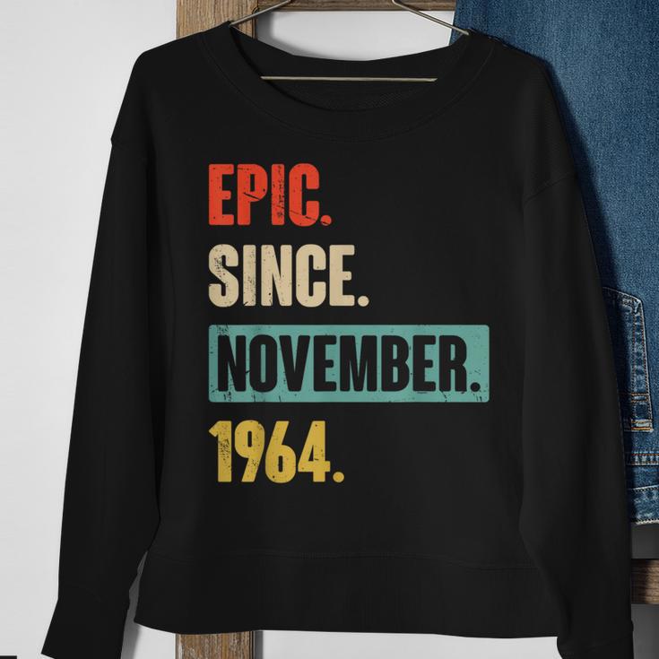 Epic Since November 1964 59Th Birthday 59 Year Old Sweatshirt Gifts for Old Women