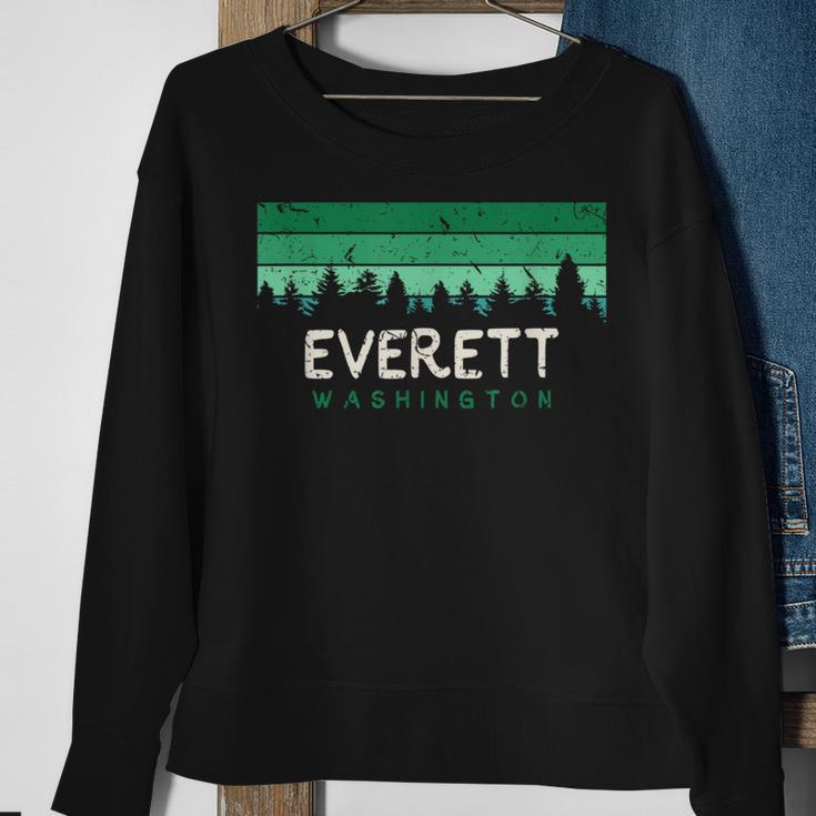 Everett WashingtonVintage Wa Souvenirs Sweatshirt Gifts for Old Women