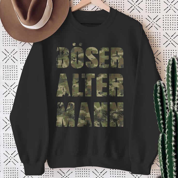 Evil Old Man Cool Camouflage Motif For Sweatshirt Geschenke für alte Frauen