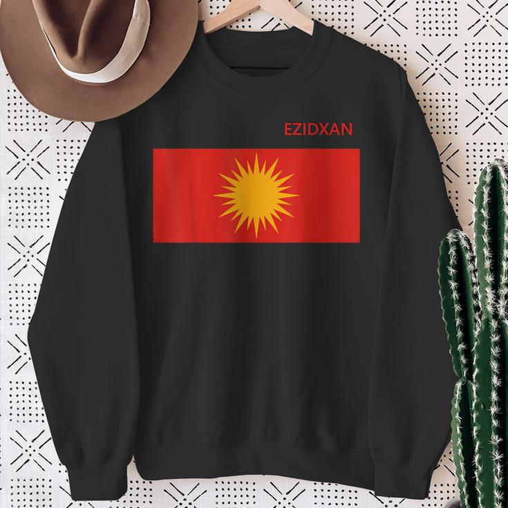 Ezidi Flag Yezidiintage Sweatshirt Geschenke für alte Frauen