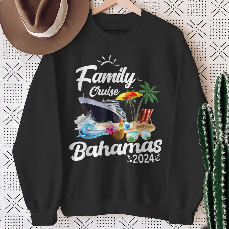 Family Cruise Bahamas 2024 Sweatshirt Gifts for Old Women