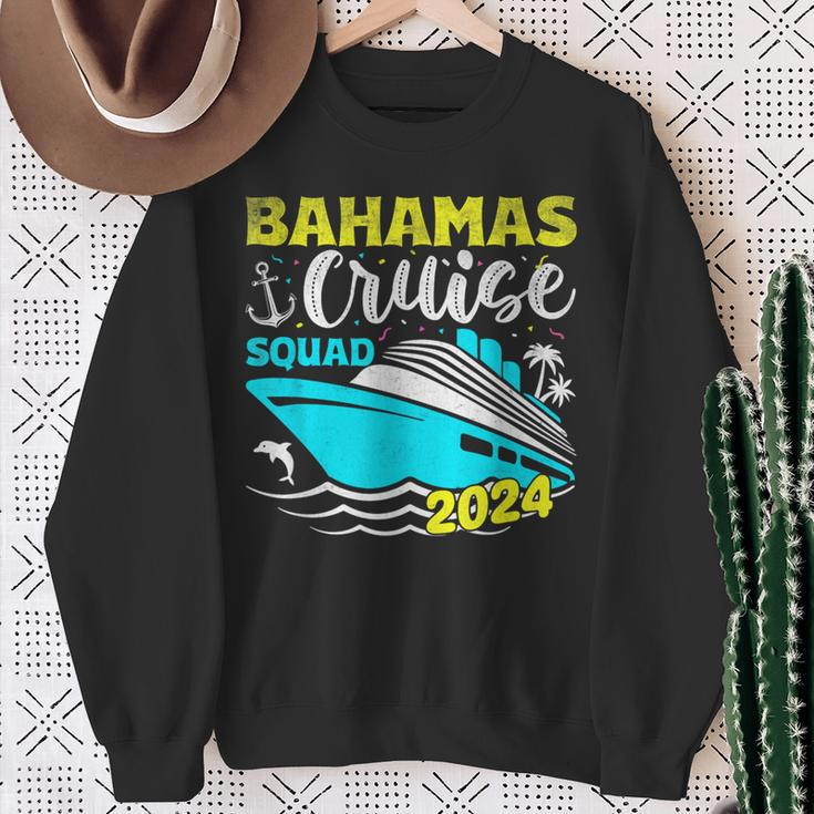 Family Cruise Squad Bahamas 2024 Summer Matching Vacation Sweatshirt Gifts for Old Women