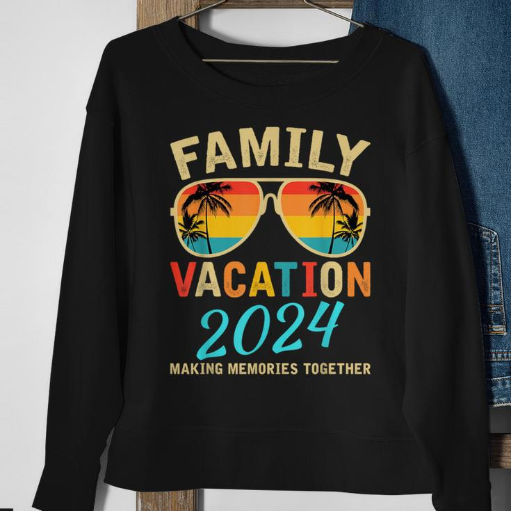 Family Vacation 2024 Beach Matching Summer Vacation 2024 Sweatshirt Gifts for Old Women