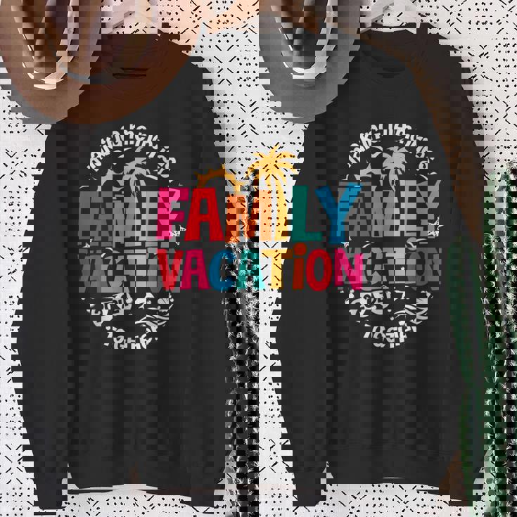 Family Vacation 2024 Beach Matching Family Summer Vacation Sweatshirt Gifts for Old Women
