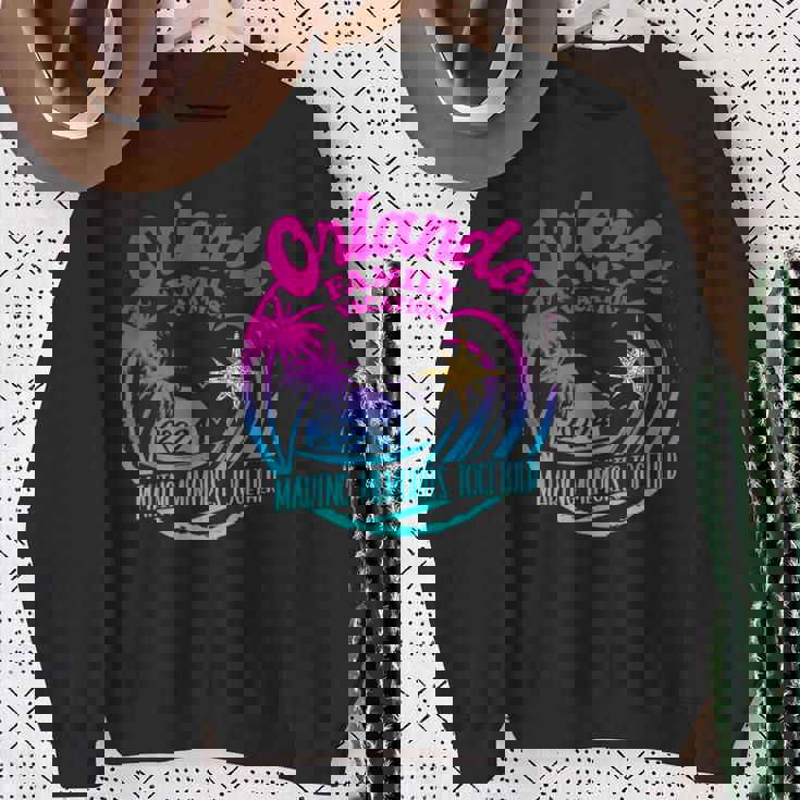 Family Vacay Squad Trip Family Vacation Orlando 2024 Sweatshirt Gifts for Old Women