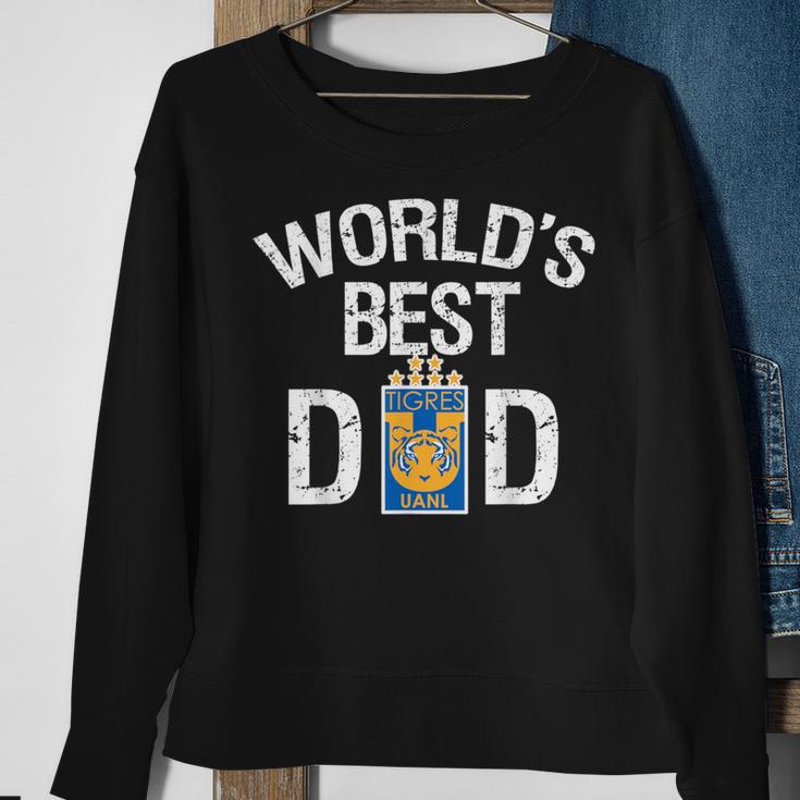 Fc Tigres Uanl Mexico World's Best Dad Father's Day Sweatshirt Gifts for Old Women