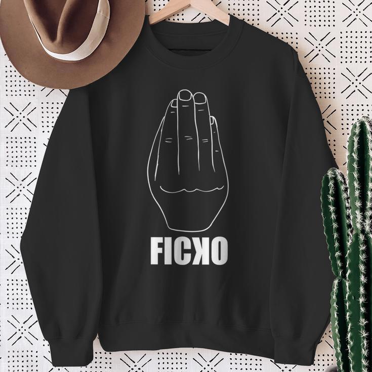 Ficko Sweatshirt Geschenke für alte Frauen