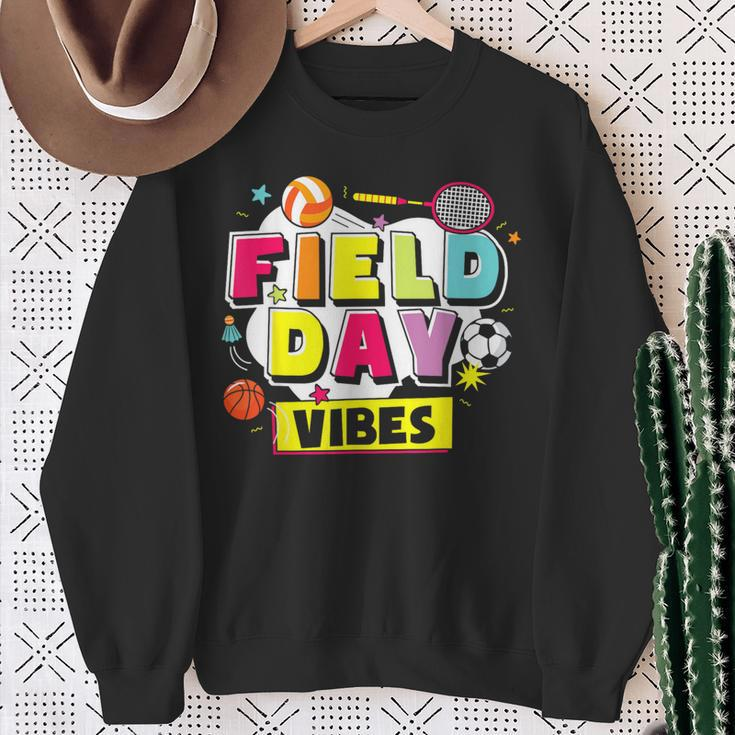 Field Day Sports School Sweatshirt Gifts for Old Women