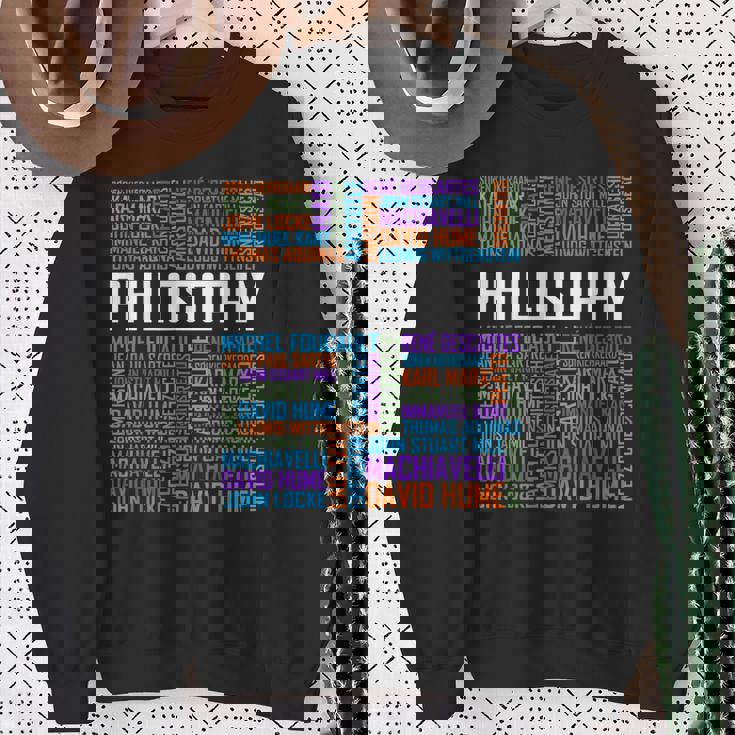 Filosofía Palabras Amante Regalo Filósofo Amor Regalos Camisa de entrenamiento Regalos para ancianas