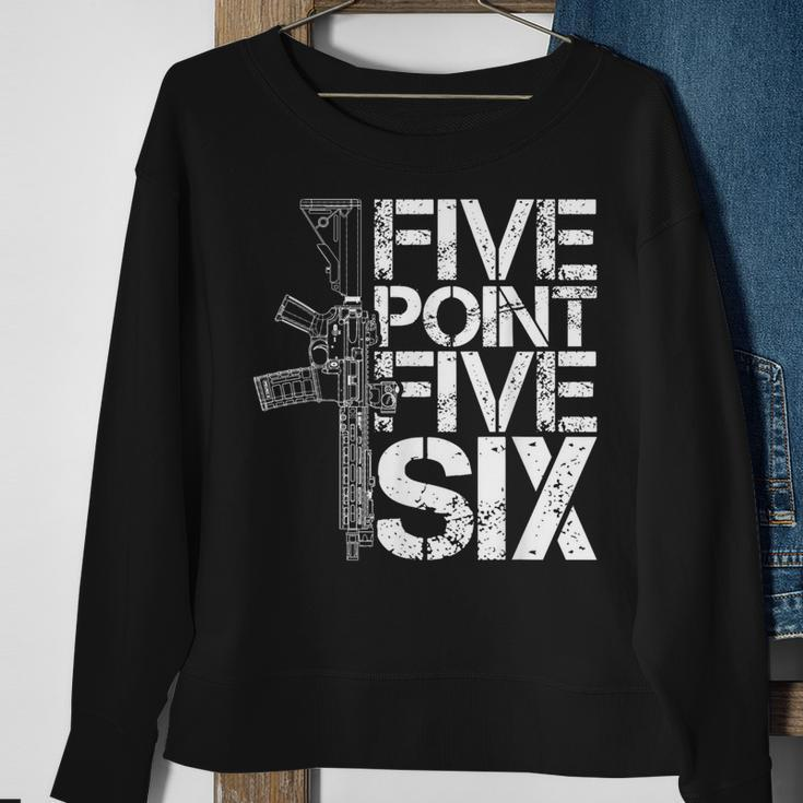 Five Point Five Six Ar15 556Mm M4 Rifle Sweatshirt Gifts for Old Women