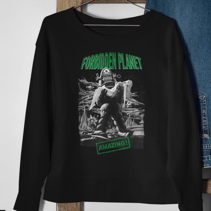 Forbidden Planet Robot PosterSweatshirt Geschenke für alte Frauen