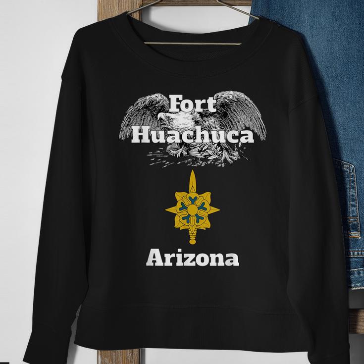 Fort Huachuca Military Intelligence Branch Sweatshirt Gifts for Old Women