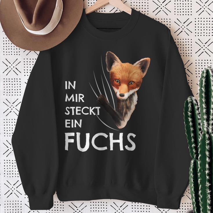 Fox Costume Children's Clothing In Mir Steckt Ein Fuchs Sweatshirt Geschenke für alte Frauen