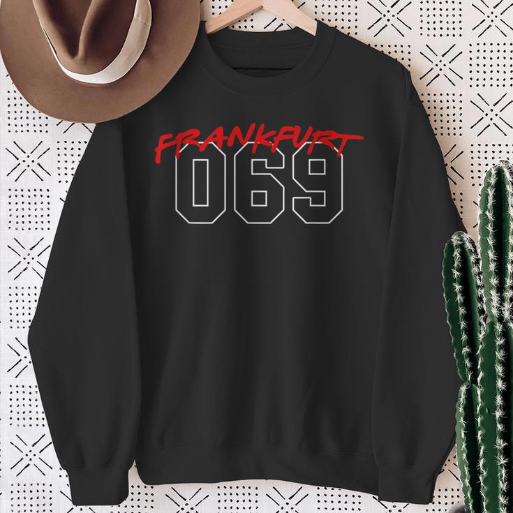 Frankfurt 069 S Sweatshirt Geschenke für alte Frauen