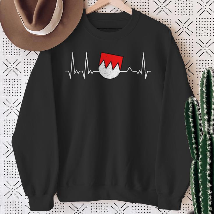 French Heartbeat For Frankenland Sweatshirt Geschenke für alte Frauen