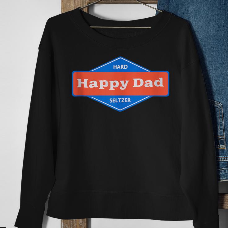 Fullsend Happy Dad Graphic Sweatshirt Gifts for Old Women