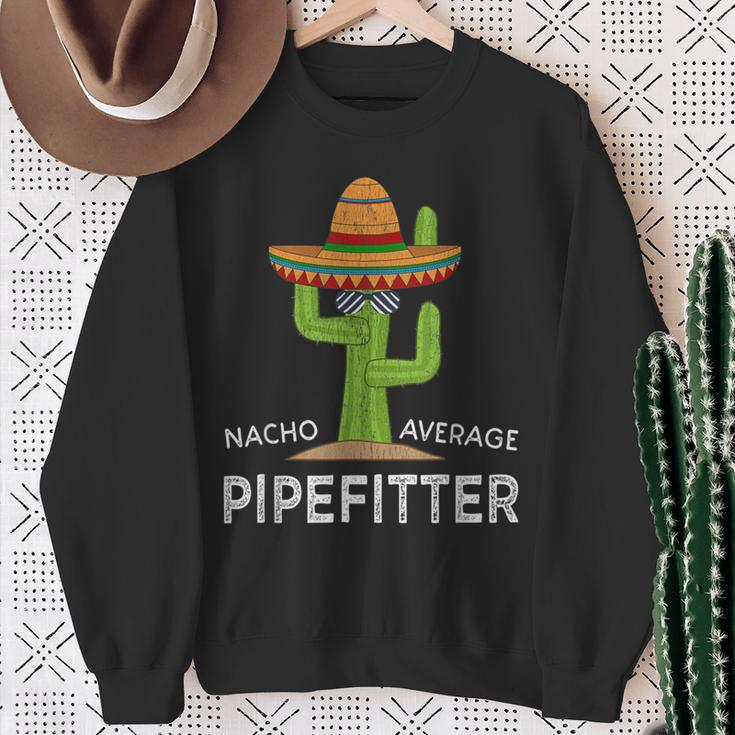Fun Hilarious Meme Saying Union Pipefitter Worker Sweatshirt Gifts for Old Women